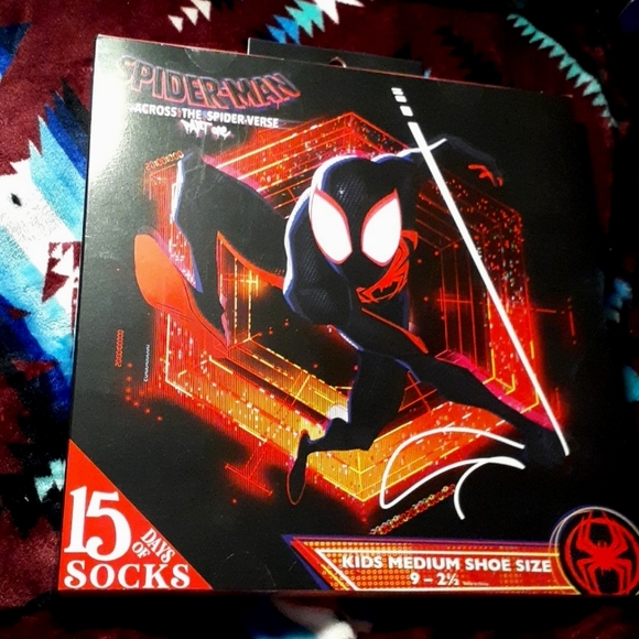 Marvel Other - Spiderman sock calendar